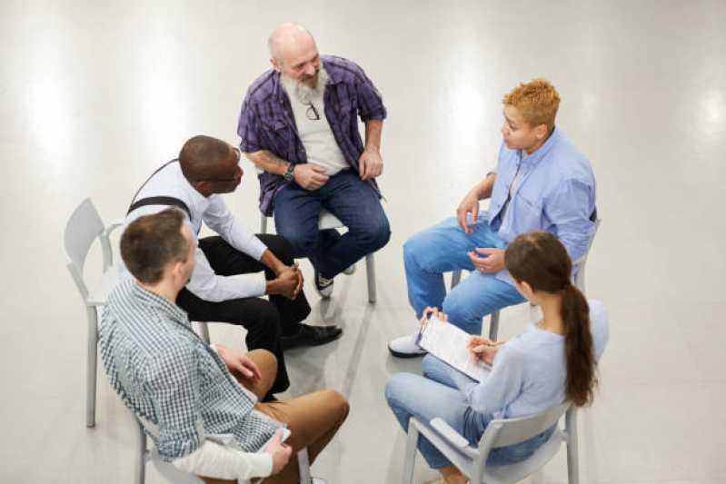 Clínica de Reabilitação com Psicóloga Telefone Faxinal dos Guedes - Clínica de Reabilitação com Psicoterapia em Grupo
